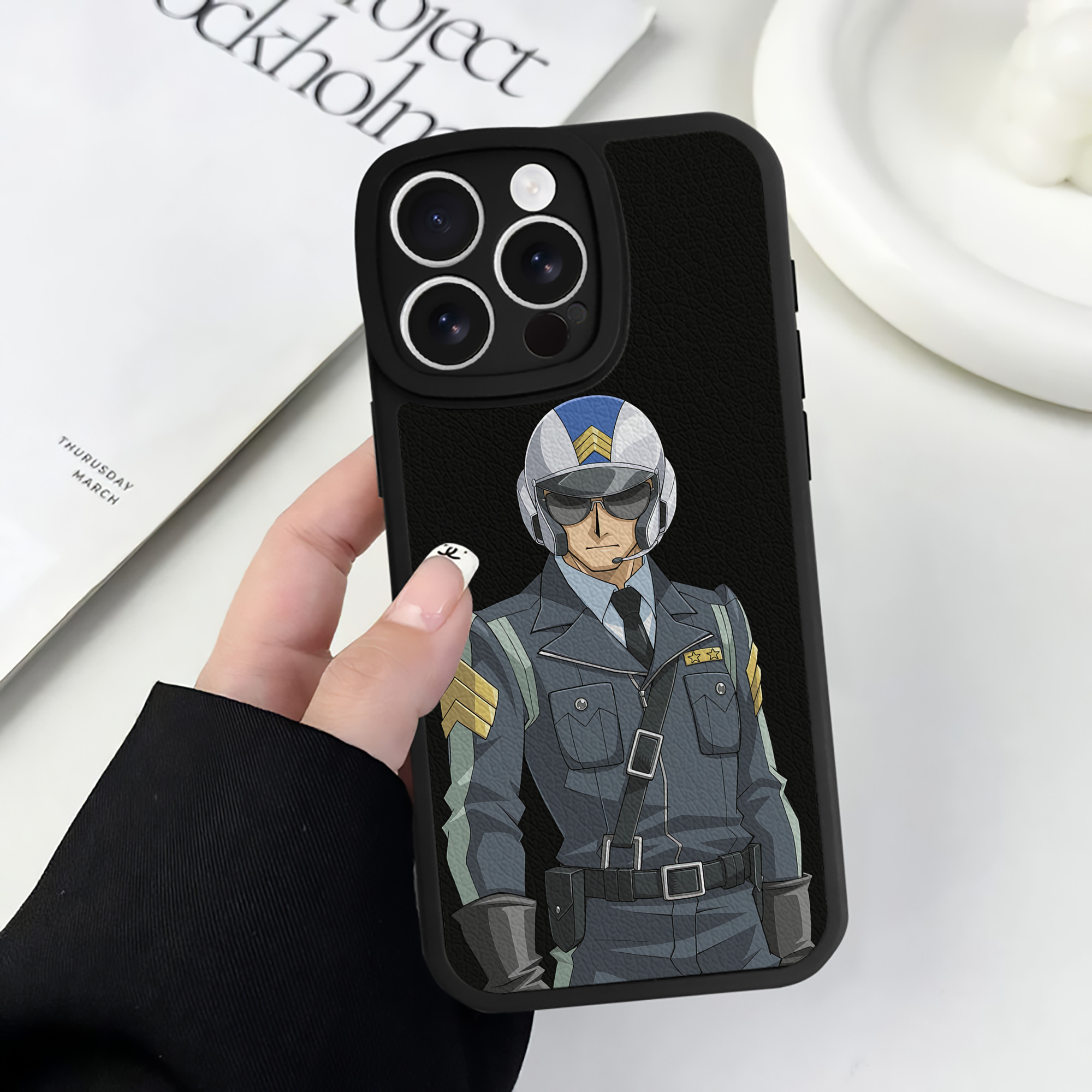 遊☆戯☆王 Yu-Gi-Oh! 【iPhone 16シリーズ対応】シリコンスマホケース（レザー調） 材質：シリコン